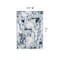 World Rug Gallery Contemporary Chic Abstract Design Area Rug 3'3'' x 5' Blue 937BLUE3X5 - alternate 2
